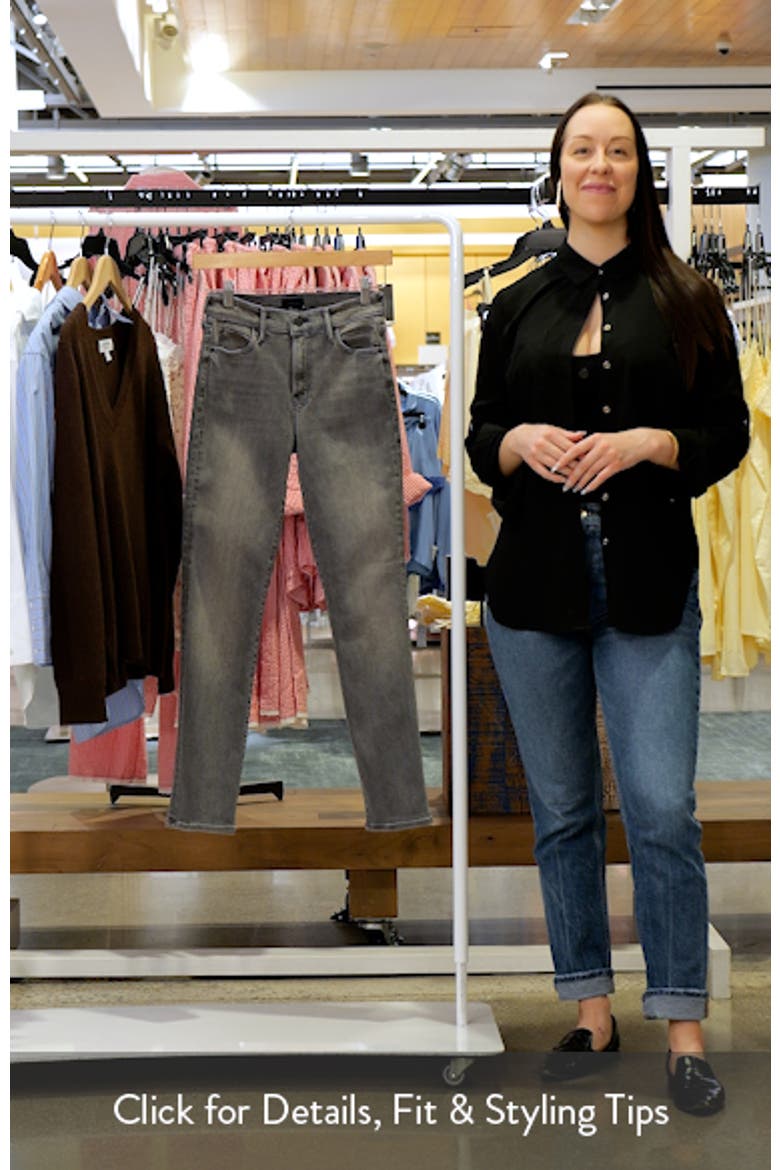 The Rascal Hover Mid Rise Ankle Slim Straight Leg Jeans video