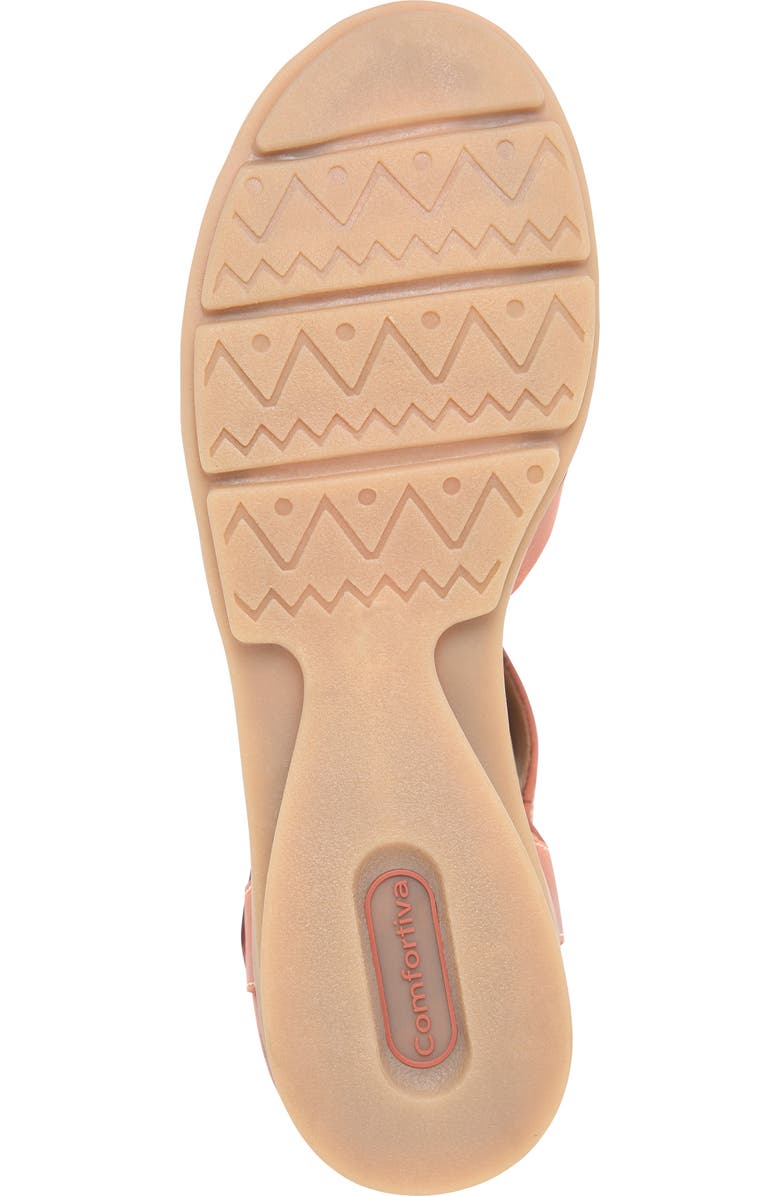 Comfortiva Persa Fisherman Sandal, Alternate, color, Rust