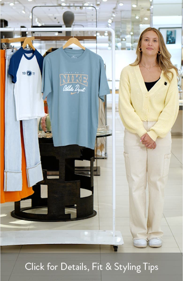 Athletic Department Graphic T-Shirt, sales video thumbnail