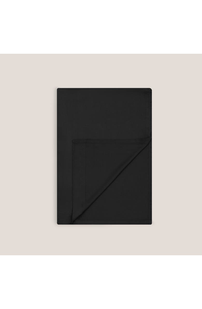 Togas Sensa flat sheet, Alternate, color, Black