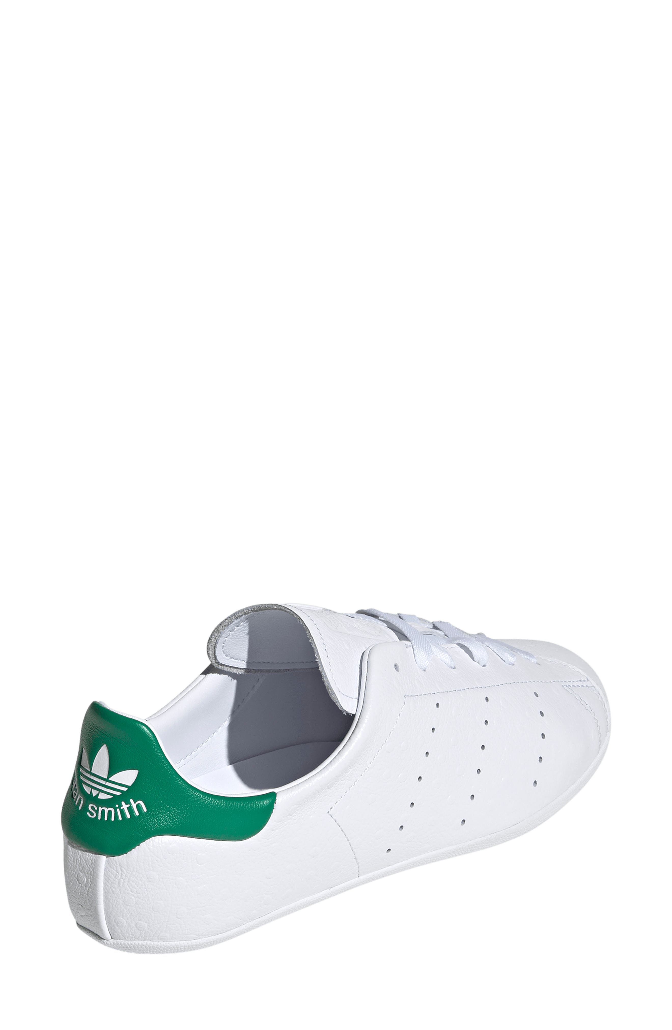 Stan Smith Lo Pro Sneaker, Alternate, color, FTWR WHITE/ FTWR WHITE/ GREEN