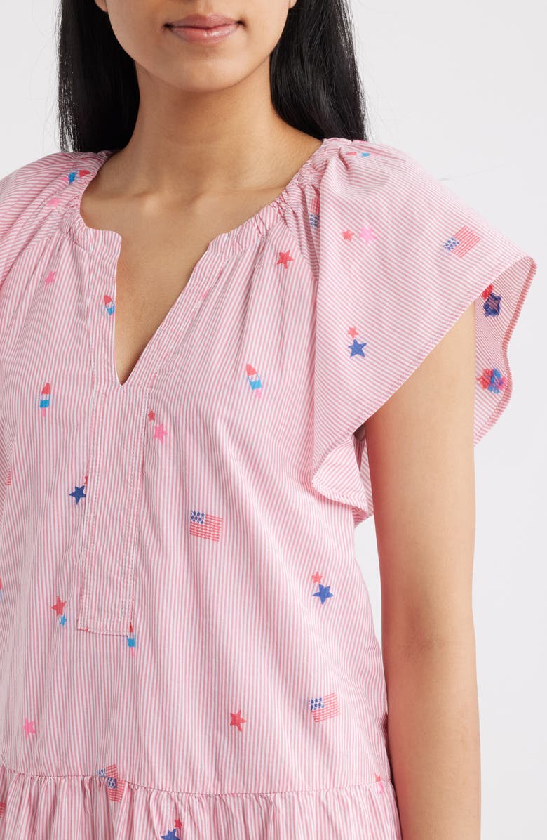Lilly Pulitzer<sup>®</sup> Norella Cotton Minidress, Alternate, color, Paradise Punch Celebration