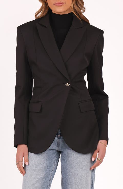 Danity One-Button Blazer