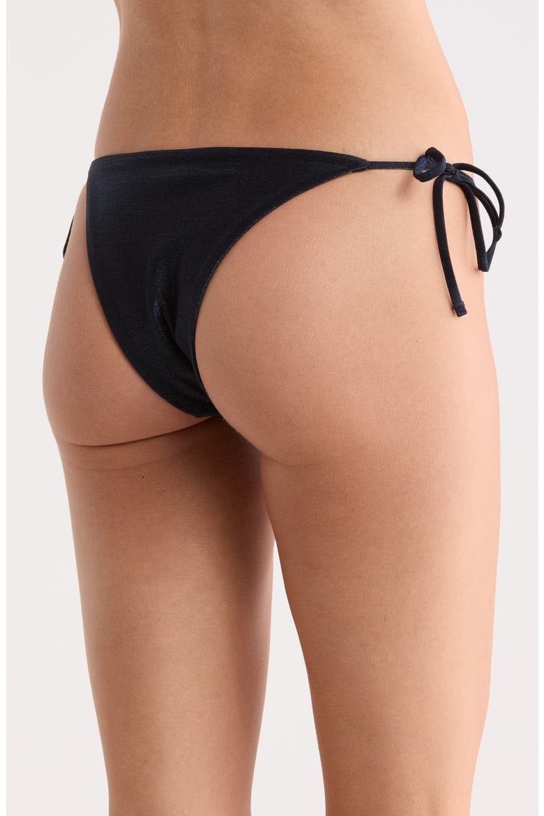 Sunning Side Tie Bikini Bottoms, Alternate, color, BLUE