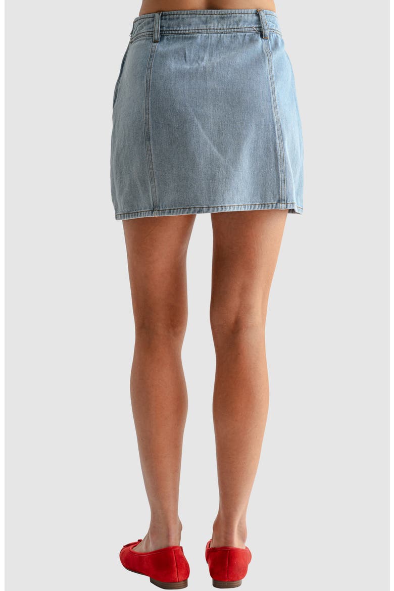Miniskirt, Alternate, color, DENIM