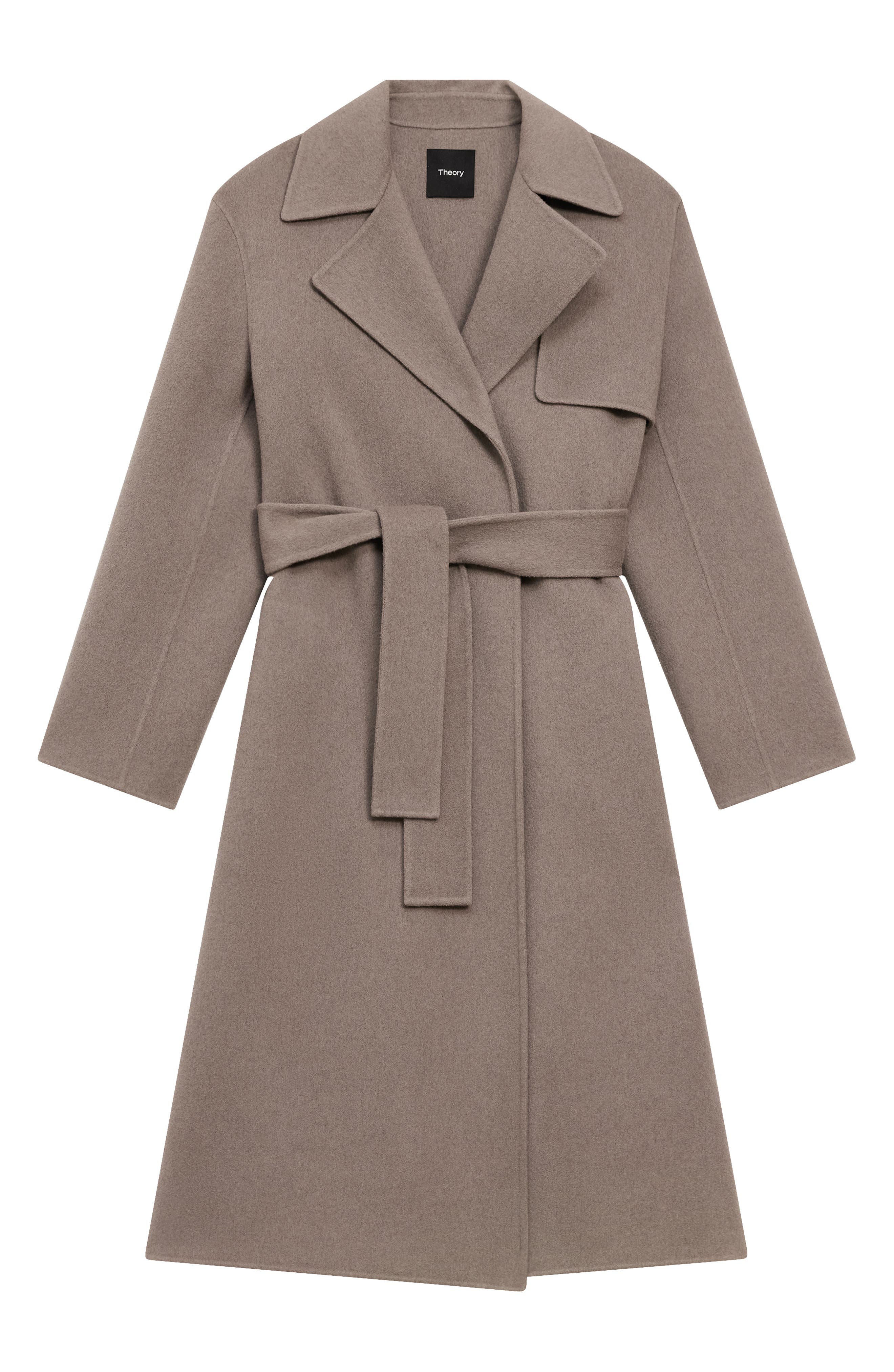 Theory Wool Blend Trench Coat
