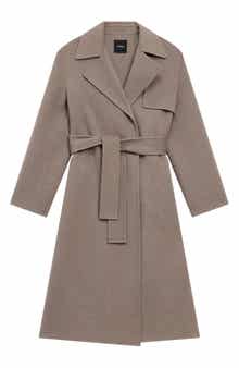 Theory Wool Blend Trench Coat