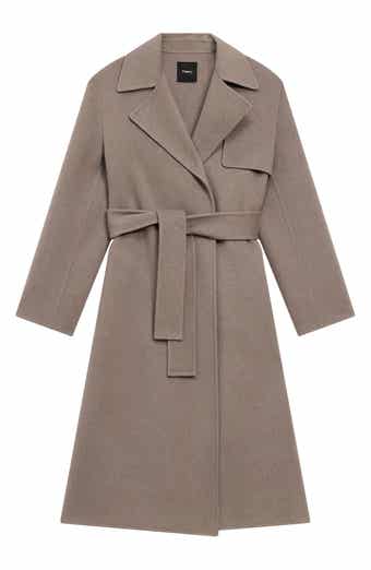 Theory Wool Blend Trench Coat