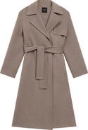 Theory Wool Blend Trench Coat