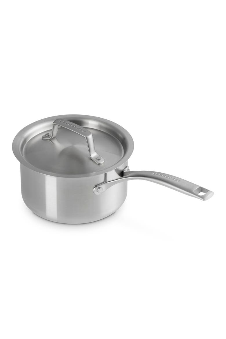 2-Quart Essential Stainless Steel Saucepan, Alternate, color, STAINLESS STEEL