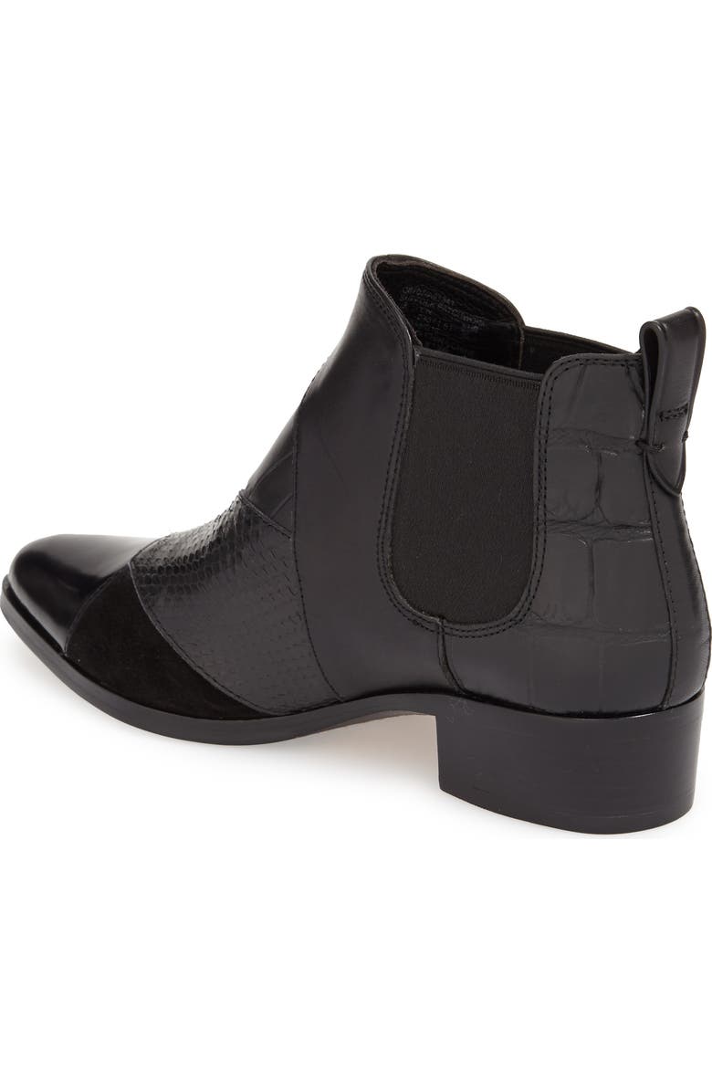 COACH 'Suffolk Patchwork' Pointy Toe Chelsea Boot, Alternate, color,