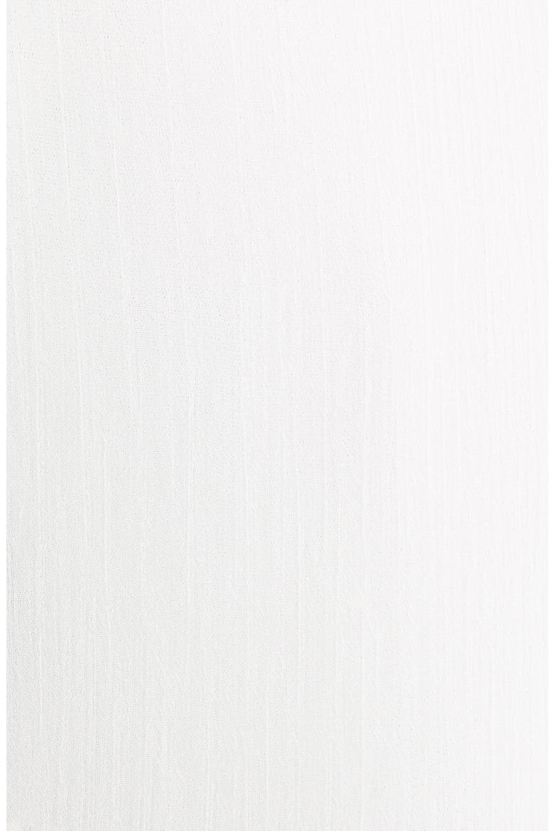 Godet Hem Romper, Alternate, color, WHITE