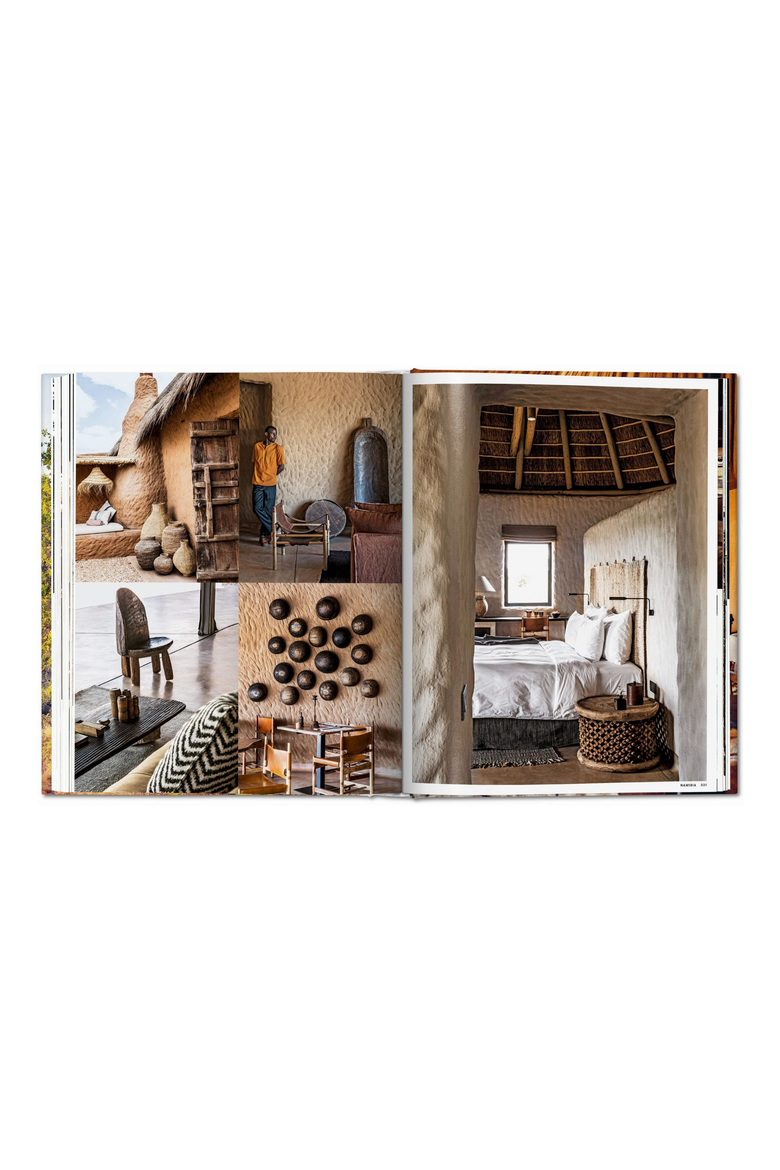 Great Escapes Africa The Hotel Book English French German, Alternate, color, Olive Green