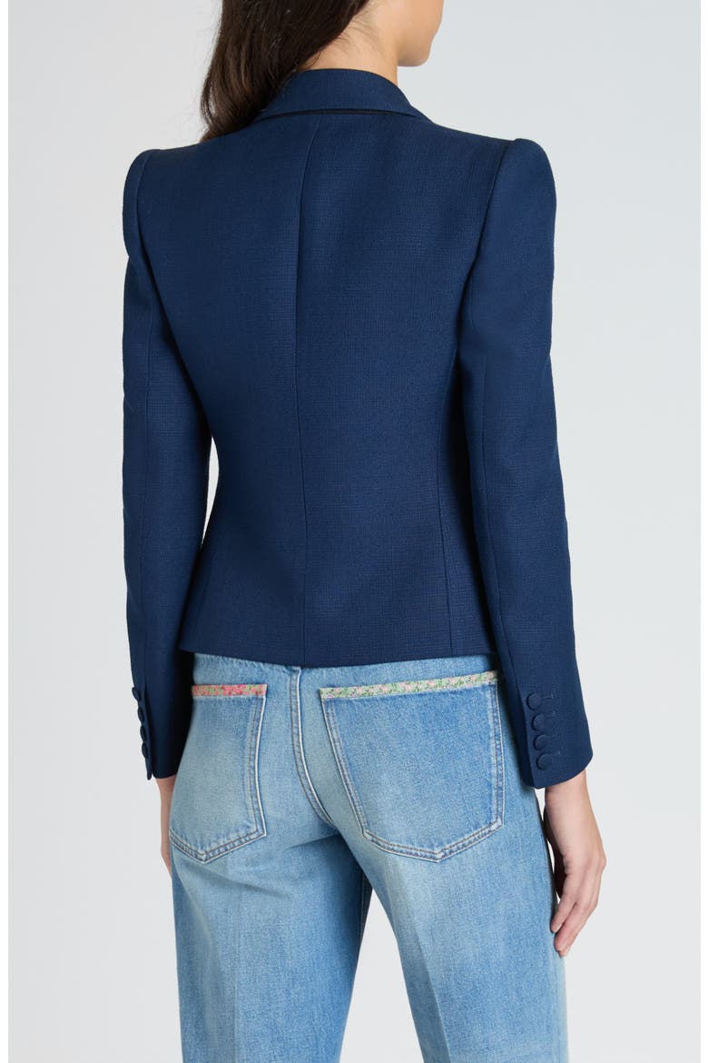 Bow Blazer, Alternate, color, PROVENCE BLUE