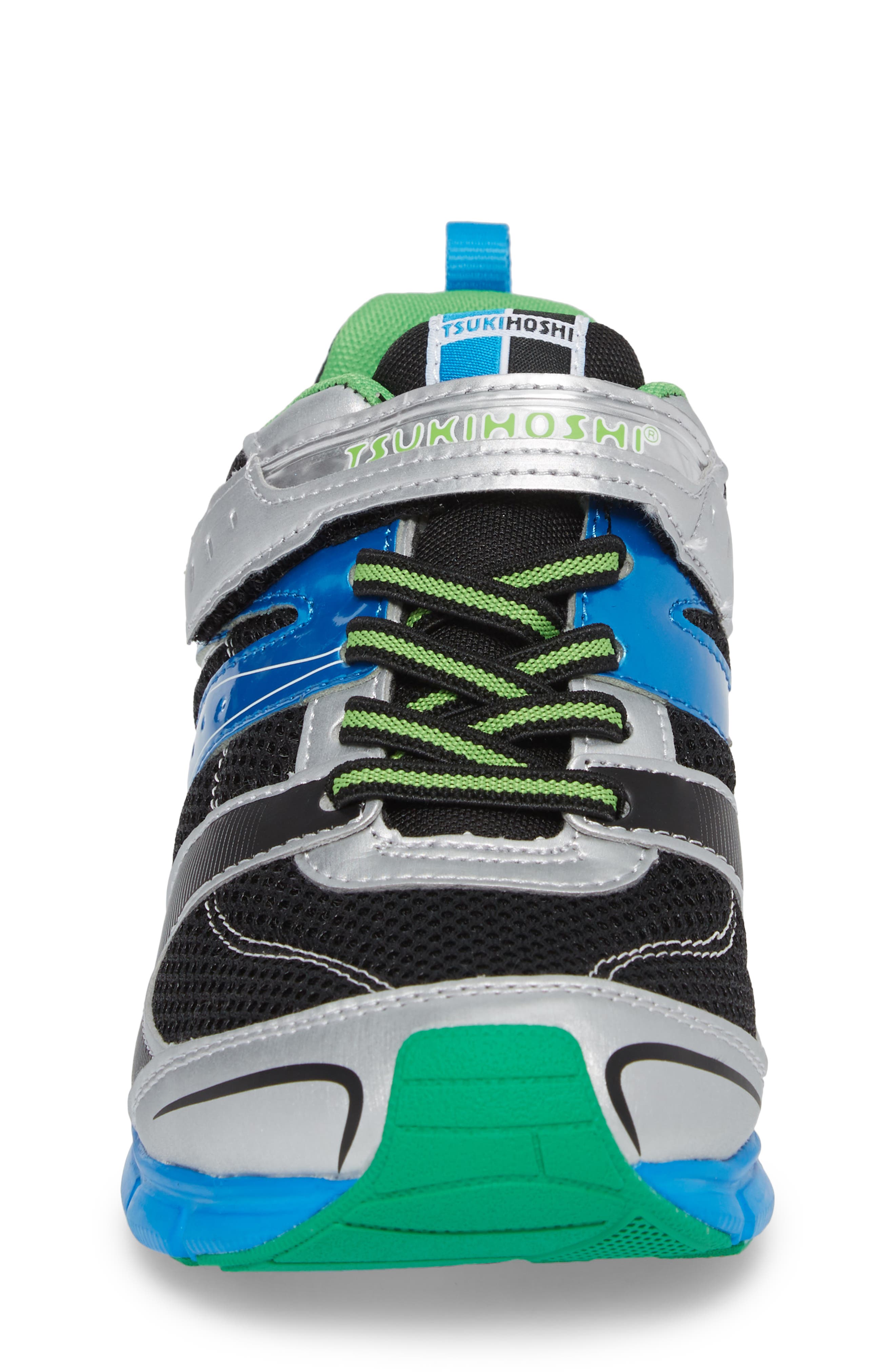 Velocity Washable Sneaker, Alternate, color, SILVER/ BLACK