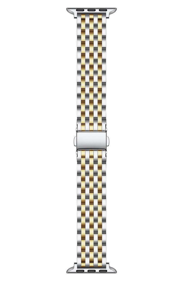 Posh Tech Remy Stainless Steel Apple Watch<sup>®</sup> Watchband, Main, color,