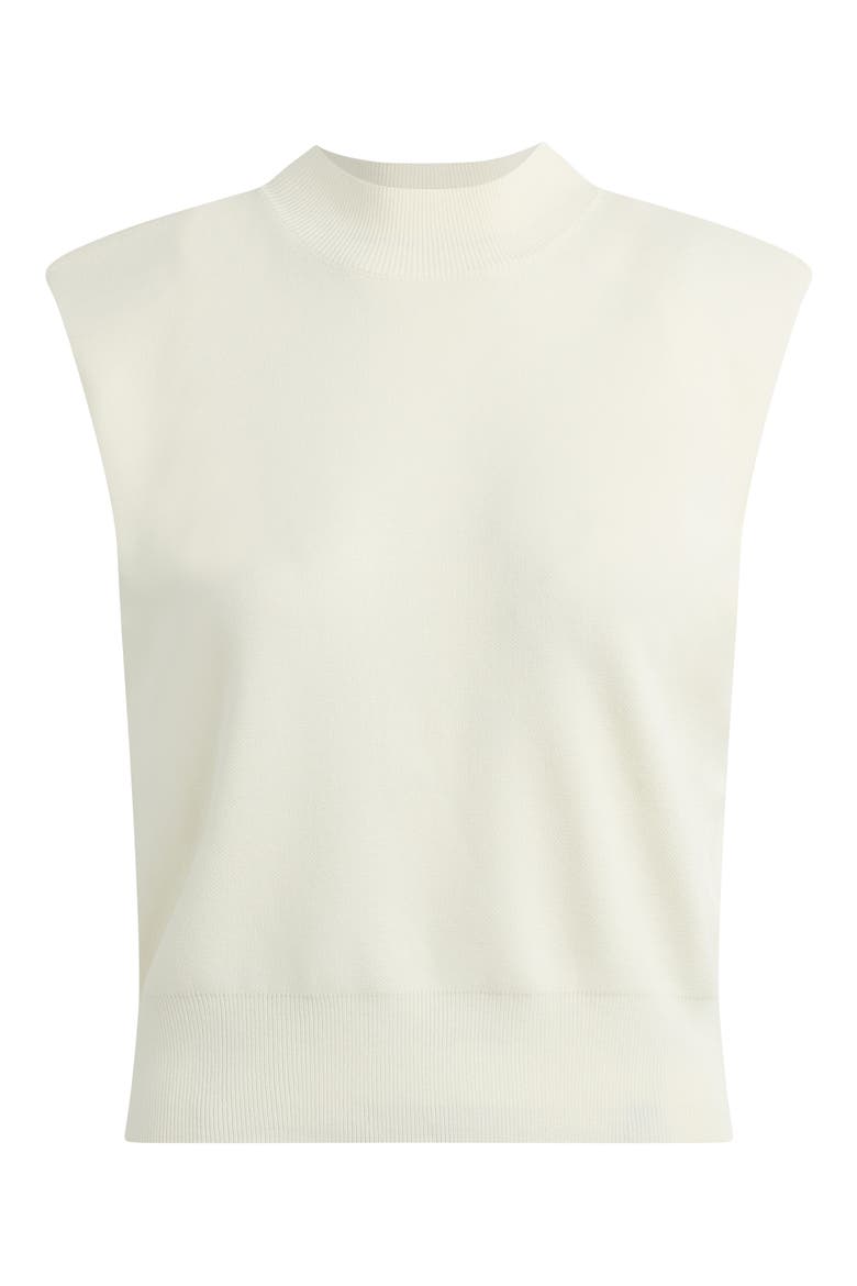 The Whitney Sleeveless Knit Crop Top, Alternate, color, IVORY