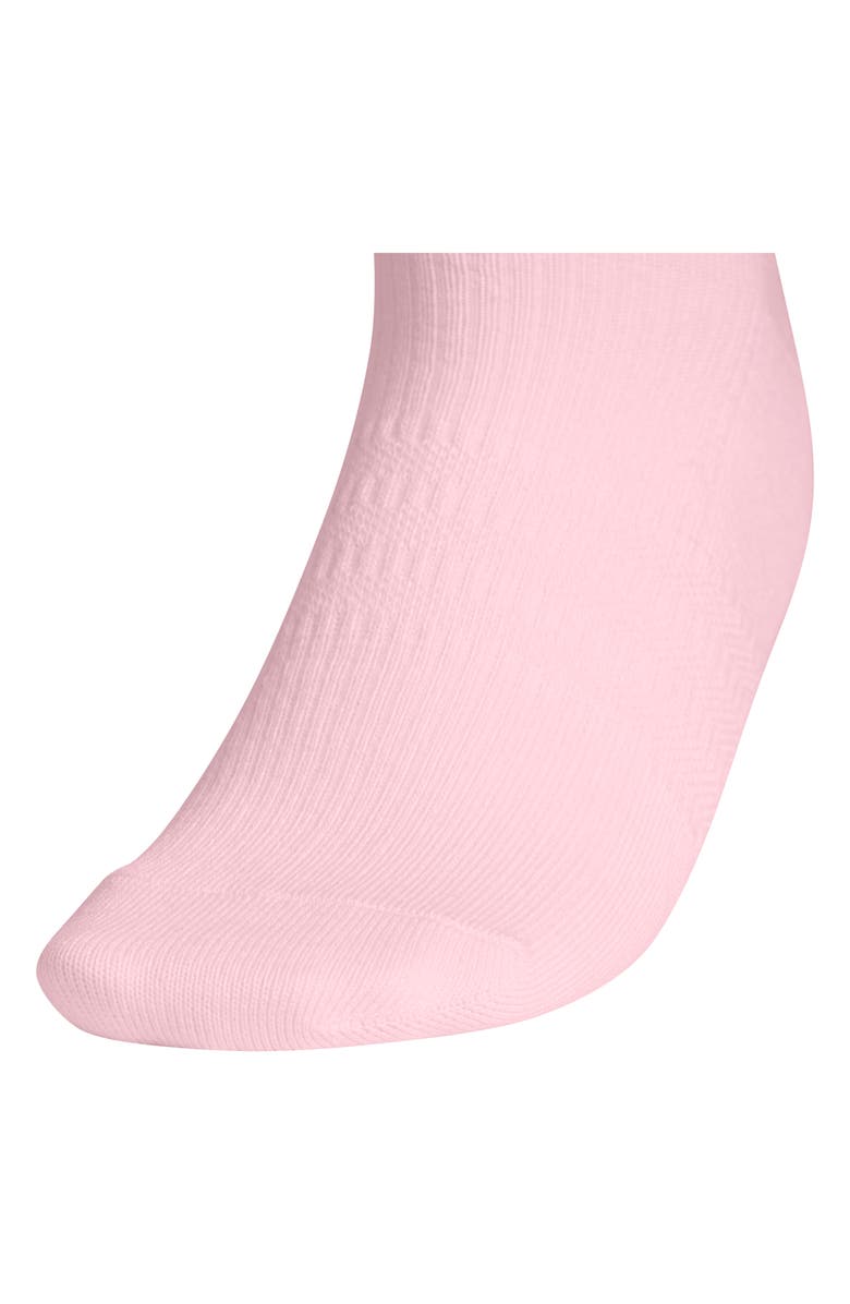 adidas Superlite 3.0 6-Pack Ankle Socks, Alternate, color, Bright Pink