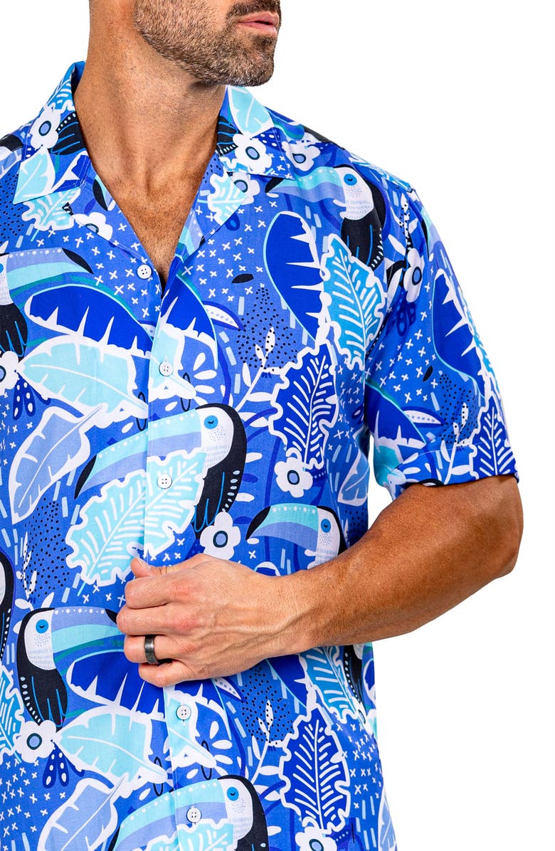 Maceoo Apachi Marthy Camp Shirt, Alternate, color, 