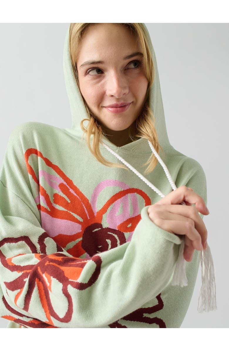 Lingua Franca Reina Hoodie, Alternate, color, 