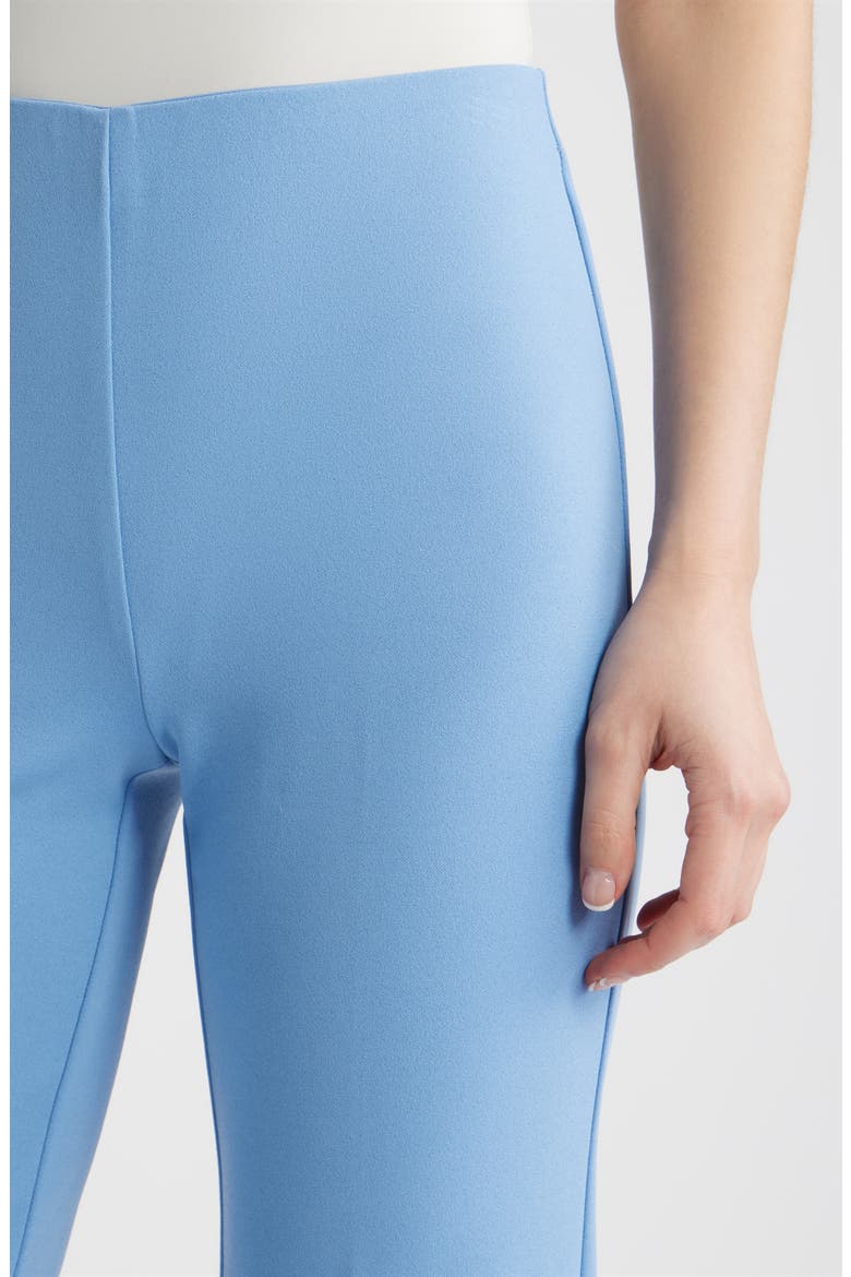 Hollywood Waist Straight Leg Ankle Pull-On Pants, Alternate, color, LAGOON