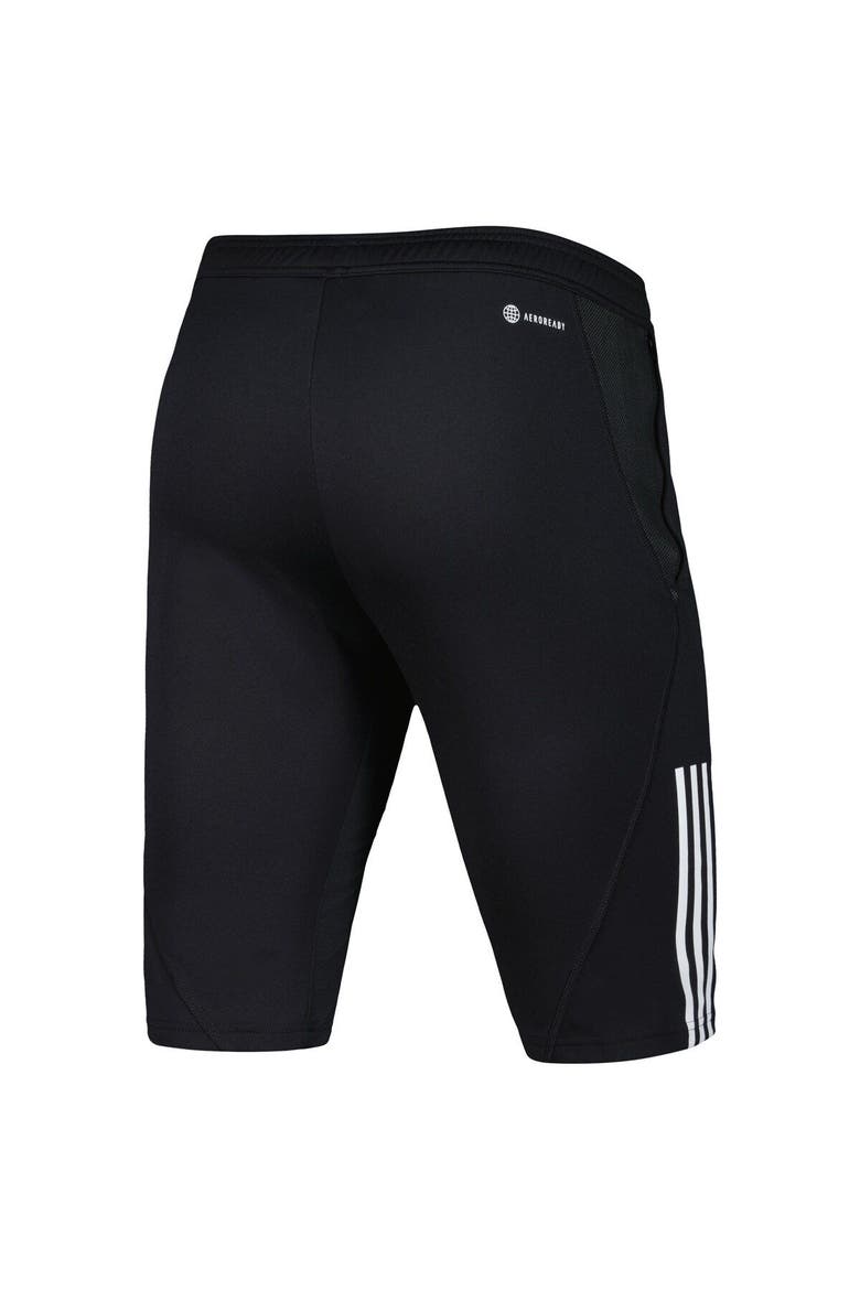 Men's adidas Black Seattle Sounders FC 2023 On-Field Training AEROREADY Half Pants, Alternate, color, Black