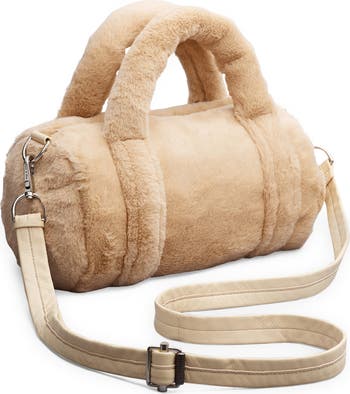 Cloud Mini Faux Fur Duffle