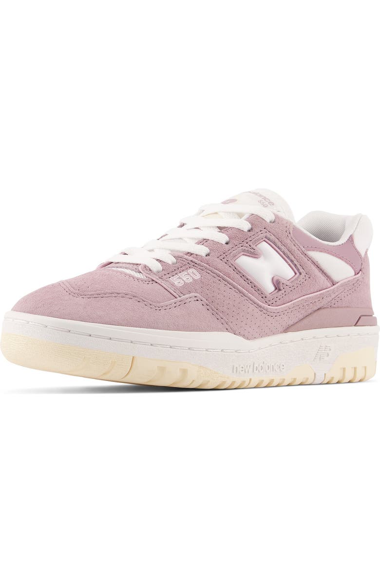 New Balance 550 Basketball Shoe, Main, color, Lilac Chalk/ Macadamia Nut