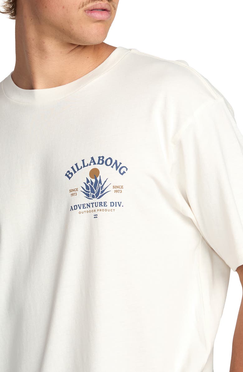 Billabong Agave Adventure Division Graphic T-Shirt, Alternate, color, Off White