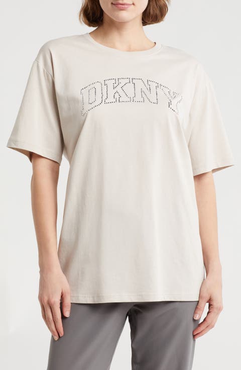 Varsity Rhinestone Logo T-Shirt