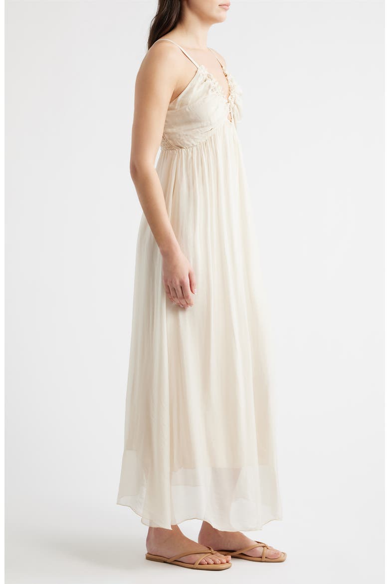 Dolce Sleeveless Maxi Dress, Alternate, color, ECRU