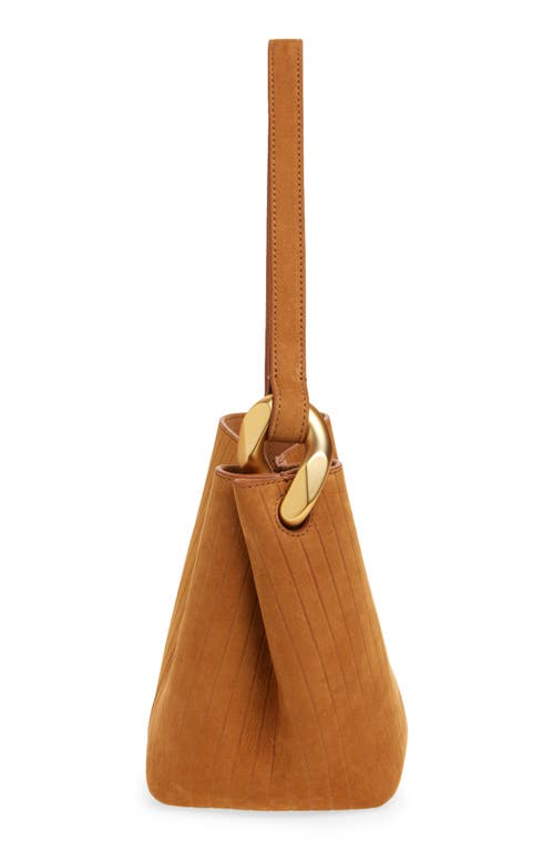 Jw Anderson Small Corner Stripe Deerskin Tote