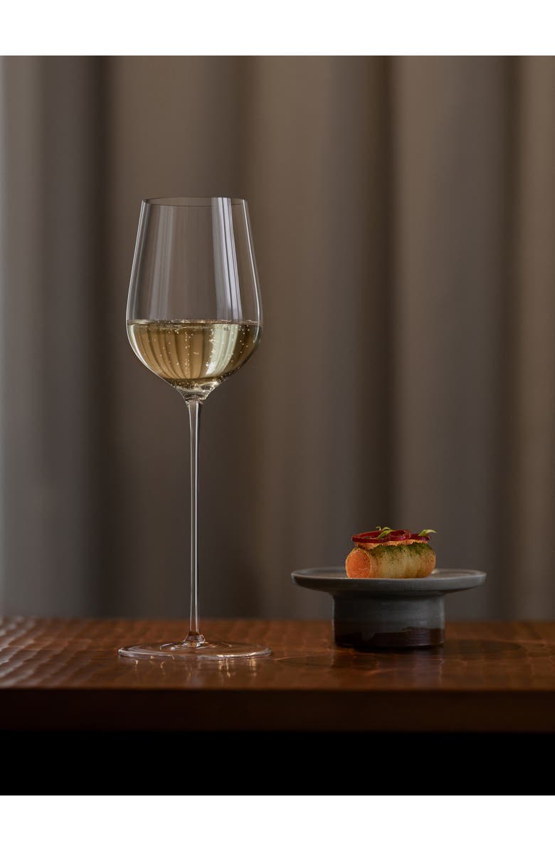 Orrefors Frantzén Set of 2 Handmade Champagne Glasses, Alternate, color, Clear