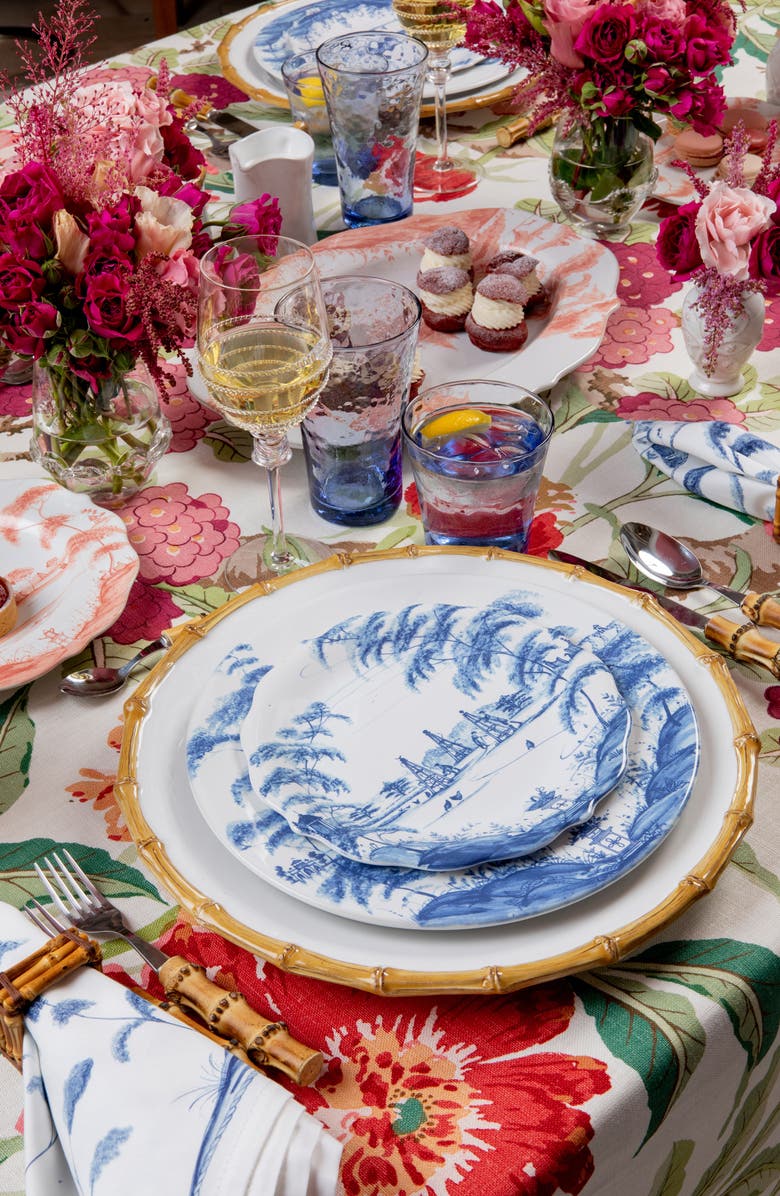 Juliska Country Estate Dinner Plate, Alternate, color, Delft Blue
