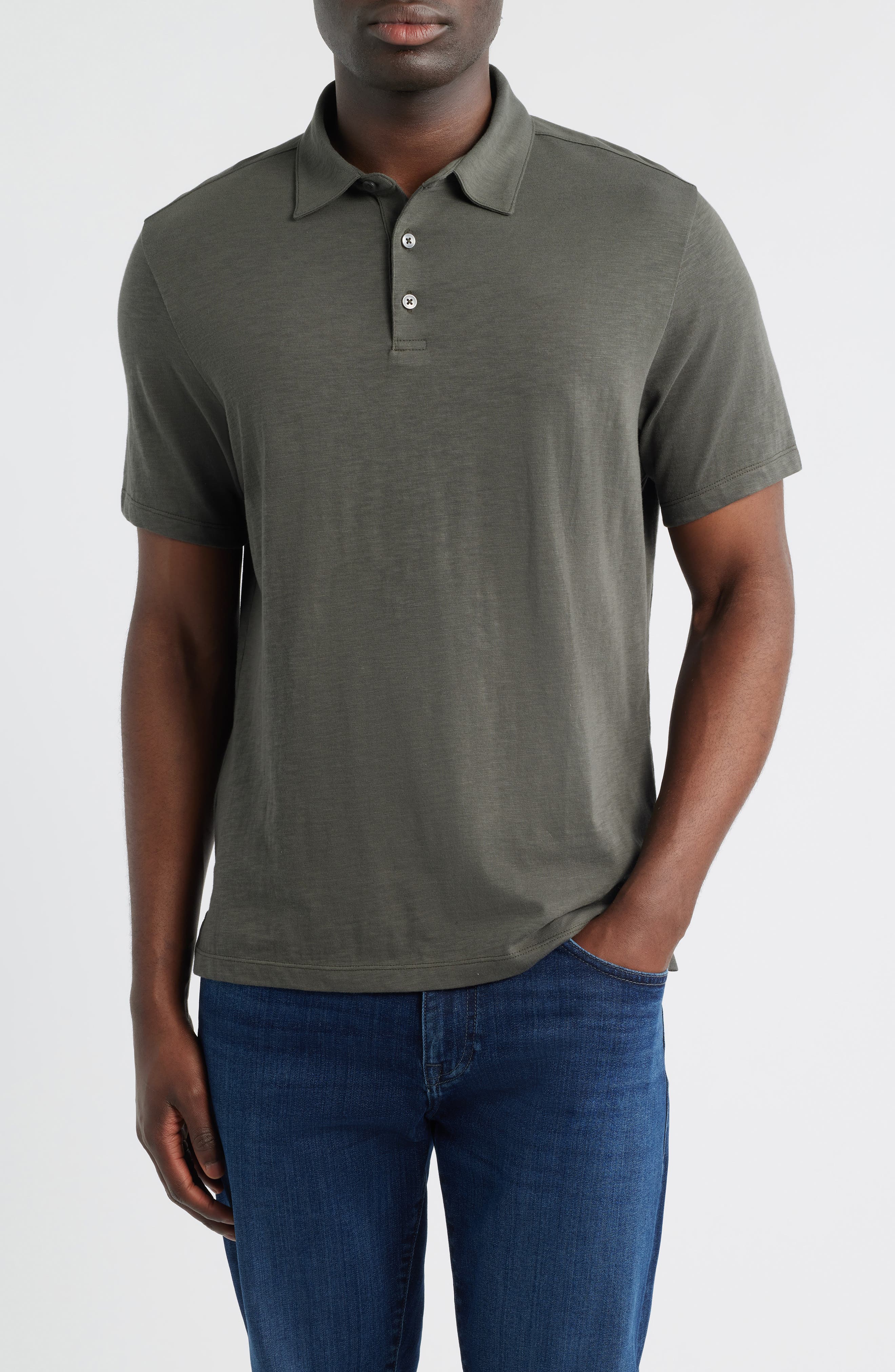 Brightwood Slub Cotton Polo - image 5
