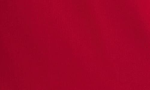 Kasper Asymmetric Neck Sheath Dress In Red