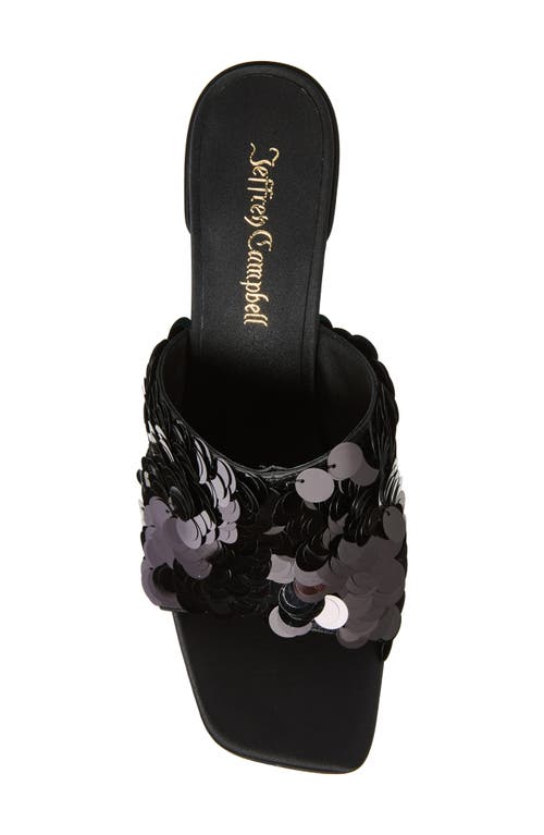 Jeffrey Campbell Bailar Sequin Sandal In Multi