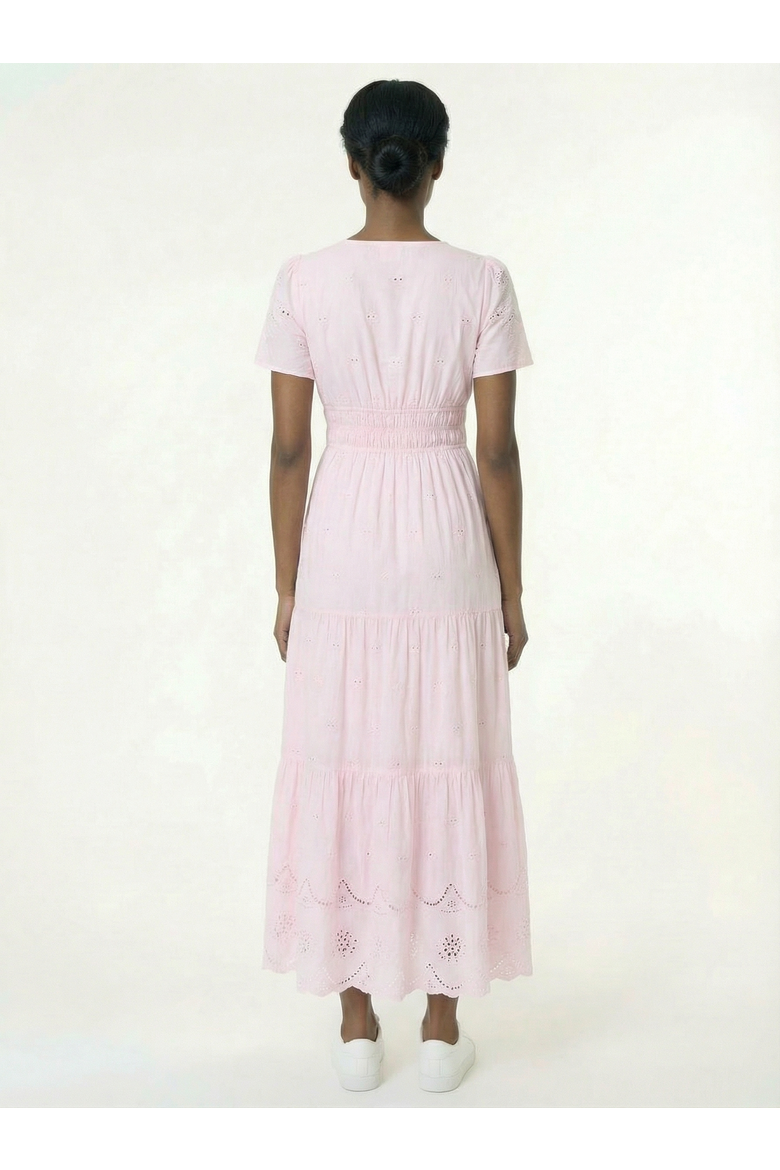 Tiered Maxi Dress, Alternate, color, Pink