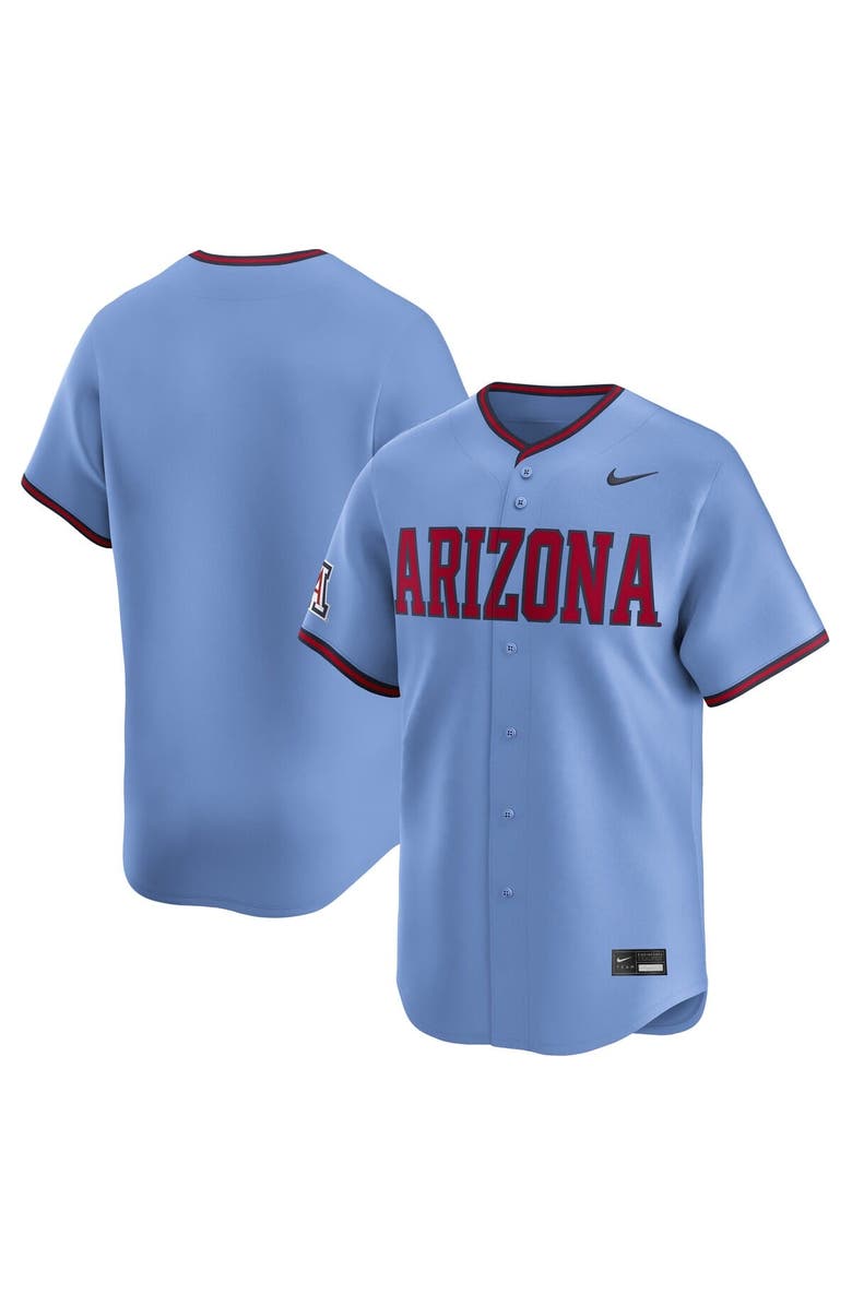 Nike Men's Nike Light Blue Arizona Wildcats Limited Home Wordmark Jersey, Main, color, Light Blue