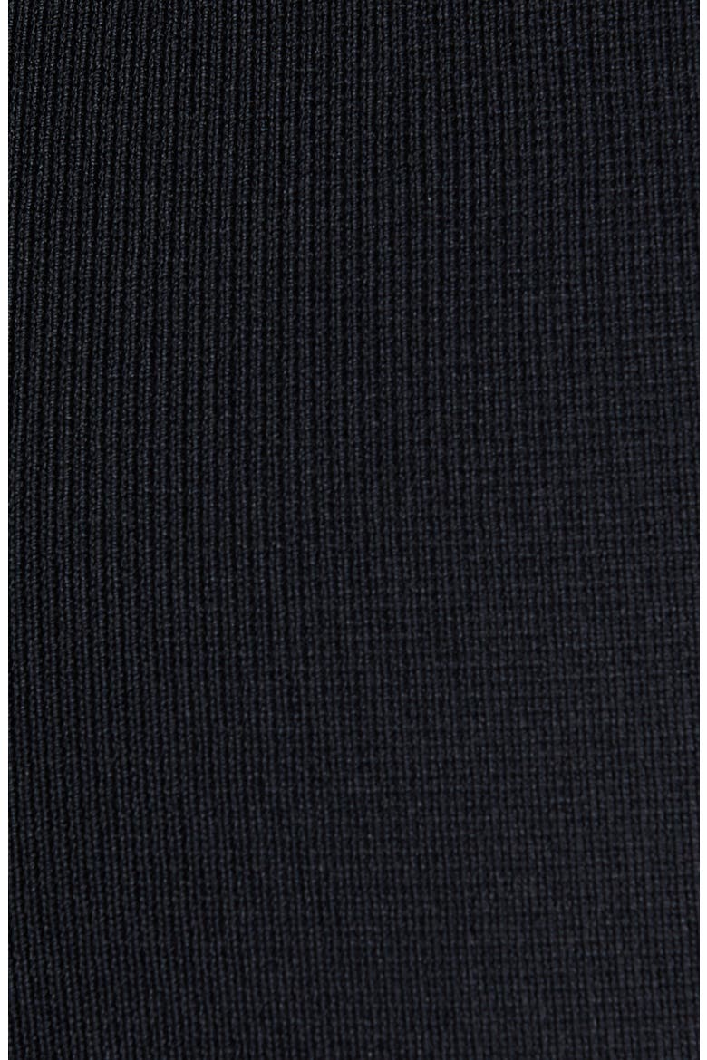 Totême Compact Knit Ankle Leggings, Alternate, color, BLACK