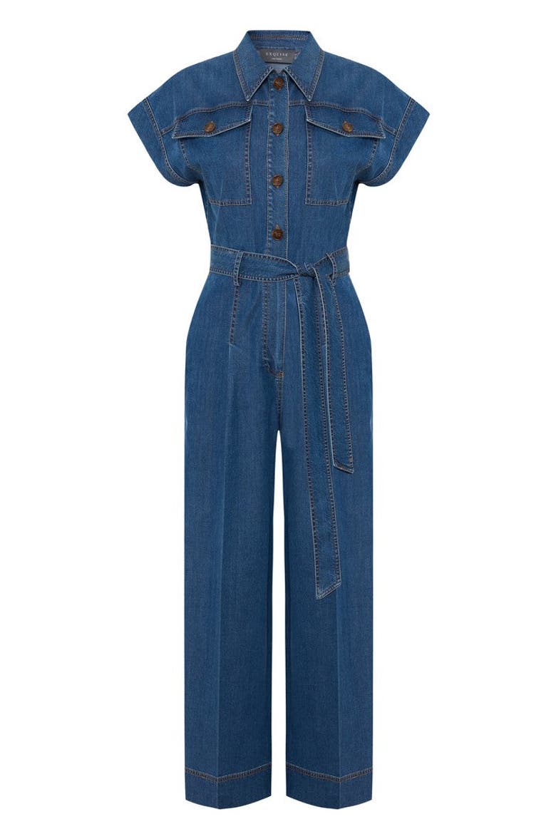 Josephine Jumpsuit, Alternate, color, INDIGO