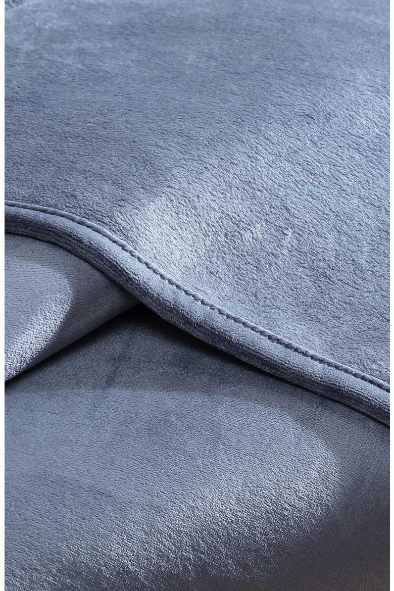 Core Plush Blanket, Alternate, color, SLATE B LUE