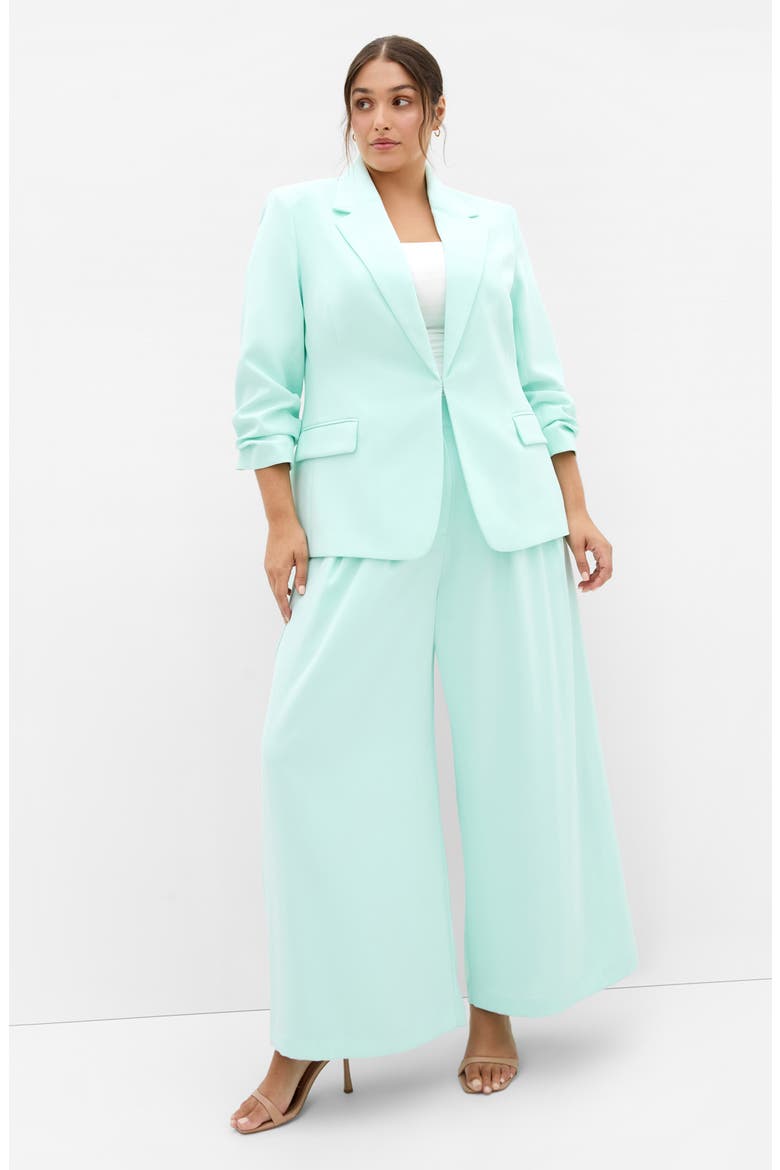 Abbie Wide Leg Pants, Alternate, color, SPEARMINT