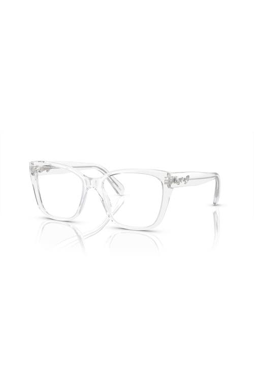 Swarovski 53mm Irregular Optical Glasses In Transparent