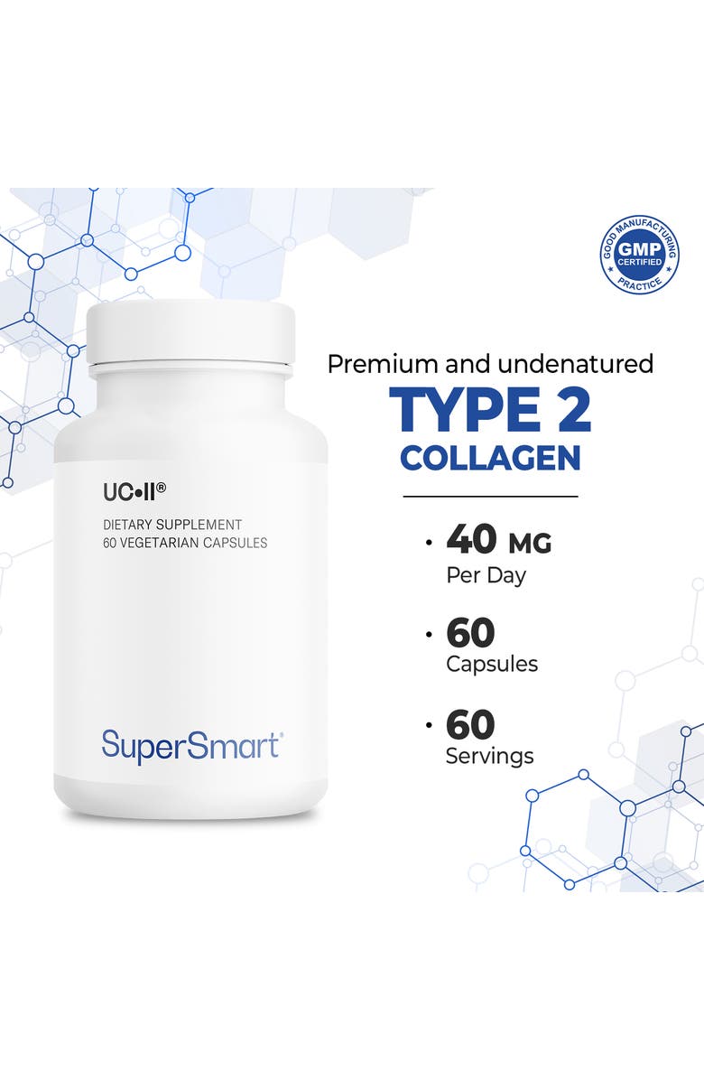 SuperSmart UC II Supplement 40mg, Alternate, color, NO COLOR