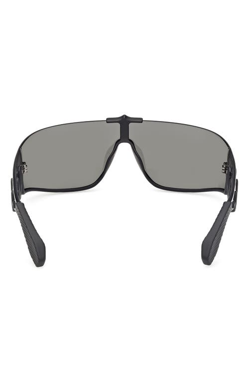 Christian Louboutin 141mm Loubishark Square Shield Sunglasses In Multi
