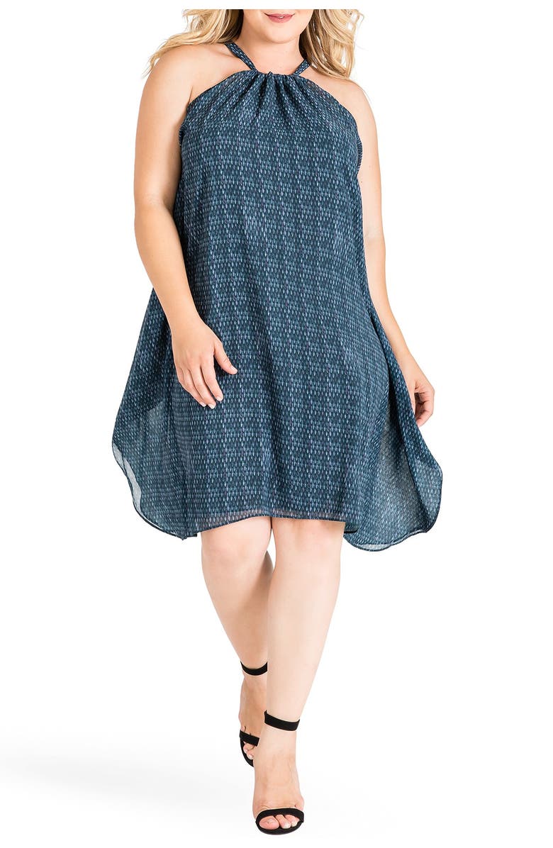 Standards & Practices Channing Floral Sleeveless Dress, Main, color,