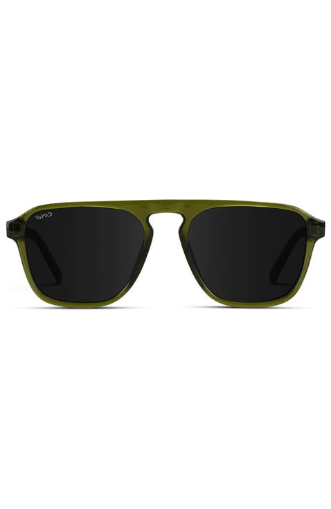 Emerson - 53mm Aviator Polarized Sunglasses