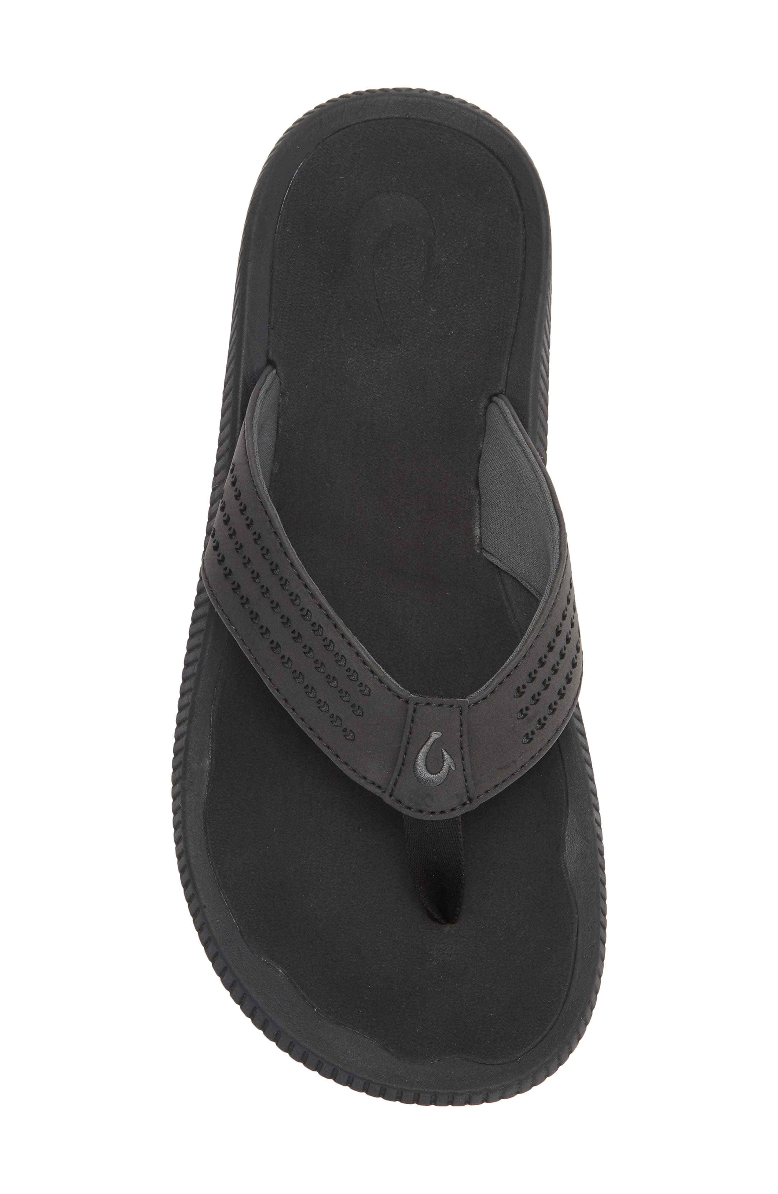 OluKai Ulele Flip Flop, Alternate, color, Lava Rock / Lava Rock