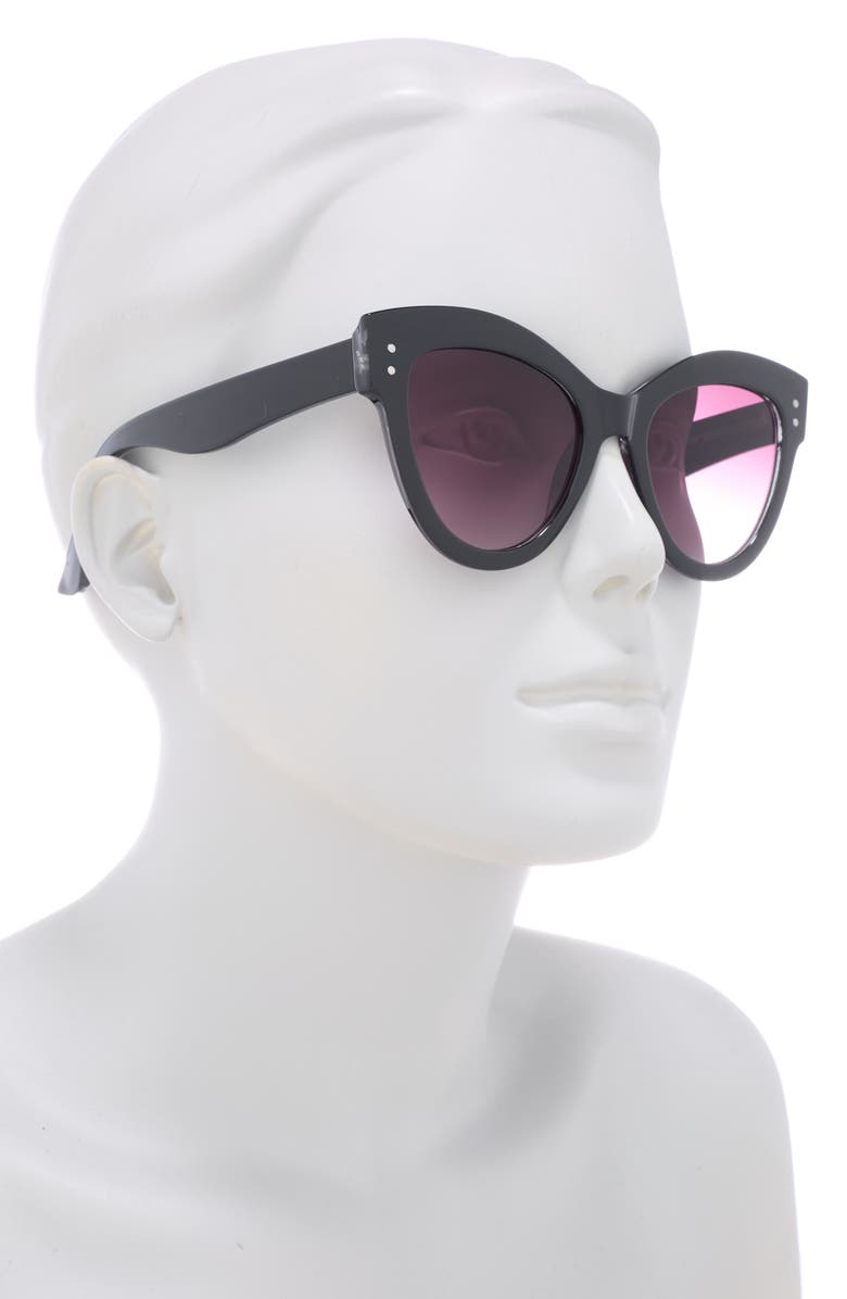 Vince Camuto Cat Eye Sunglasses, Alternate, color,